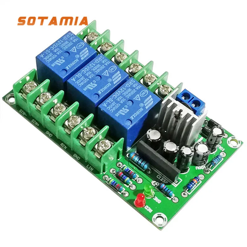 Home Cinema Equipment - SOTAMIA 600W 2.1 Плата защиты аудиоканалов