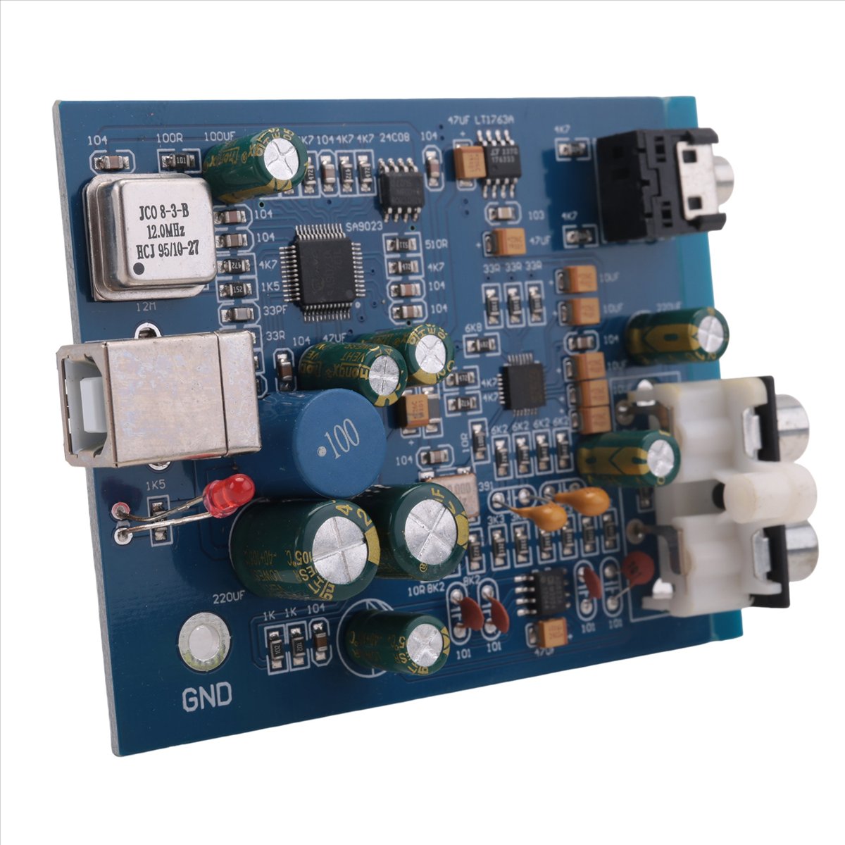 Home Cinema Equipment - Плата декодера A64I Mini USB ES9028K2M+SA9023: