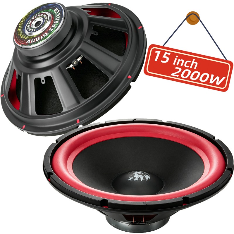 Home Cinema Equipment - 1 шт. 15-дюймовый автомобильный сабвуфер 2000
