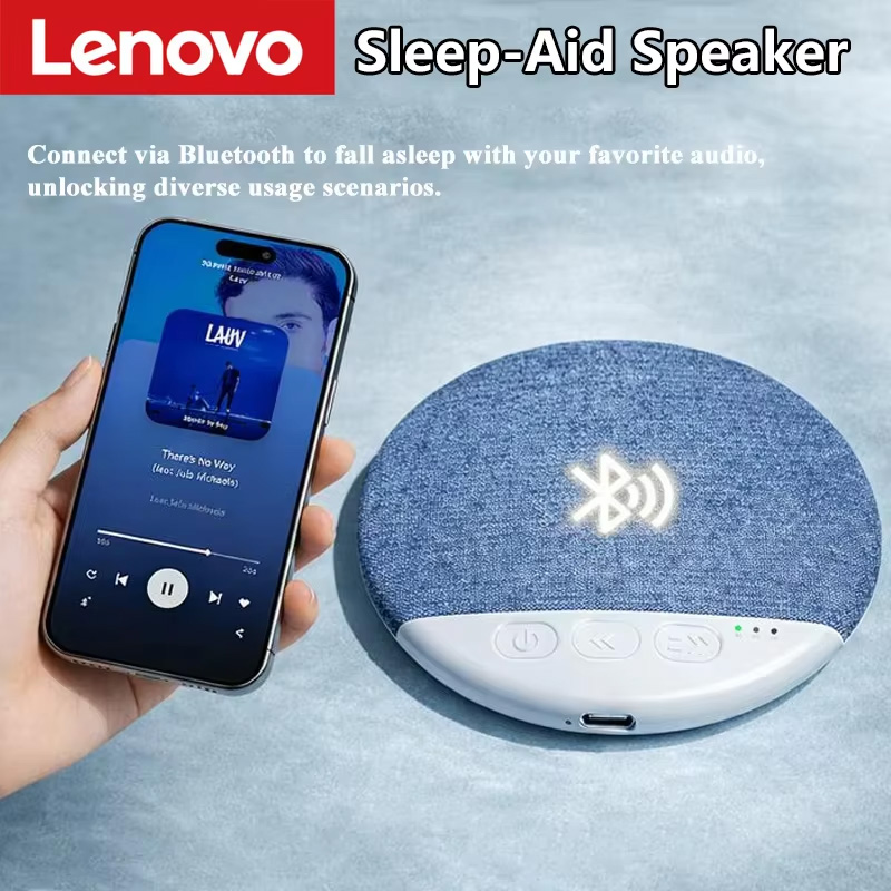 Soundbar Bluetooth Home - Беспроводная Bluetooth-колонка Lenovo Sleeping Mini: ультратонкий
