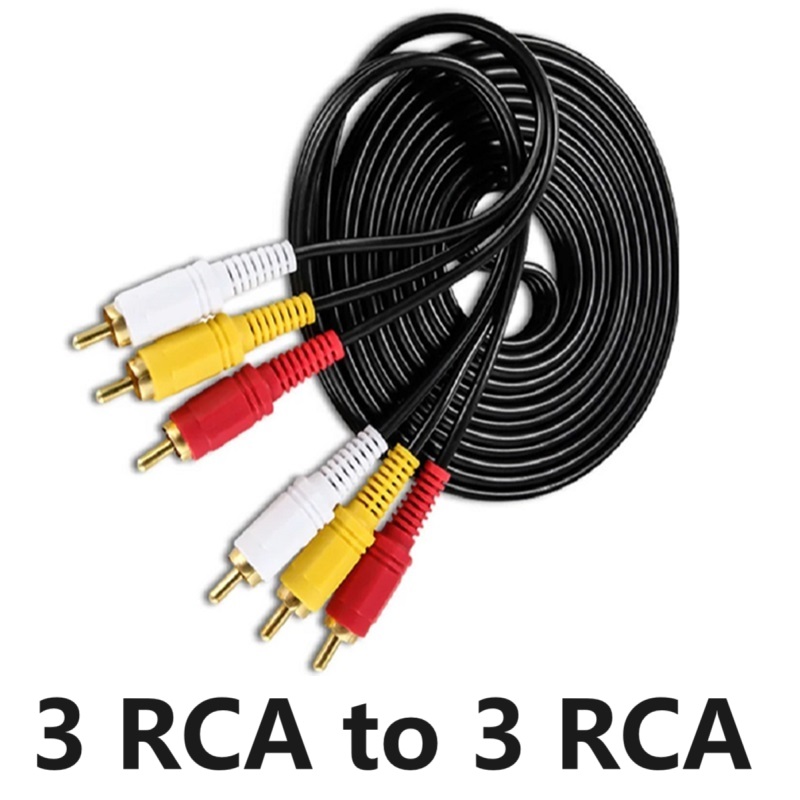 Home Cinema Equipment - Кабель аудио-видео композитный 3RCA-3RCA (штекер-штекер) 20м,