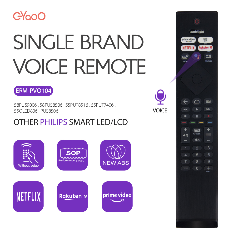 Home Cinema Philips - Пульт дистанционного управления для голосового телевизора