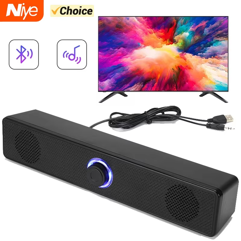 Soundbar Bluetooth Home - Bluetooth 5.0 4D Surround Soundbar: проводная