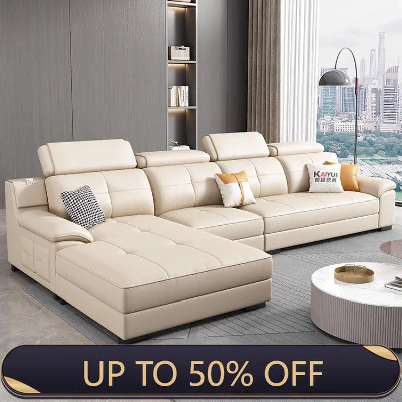 Home Cinema Sofa - Современный прямой диван в стиле интернет-знаменитостей,