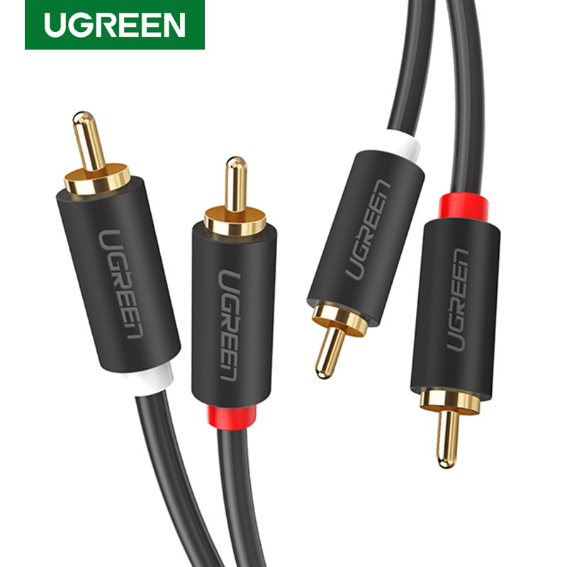 Home Cinema Hall - Аудиокабель UGREEN 2RCA к 2 RCA