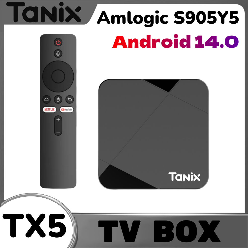 Home Cinema Media Player - Оригинальная ТВ-приставка Tanix TX5 на Android