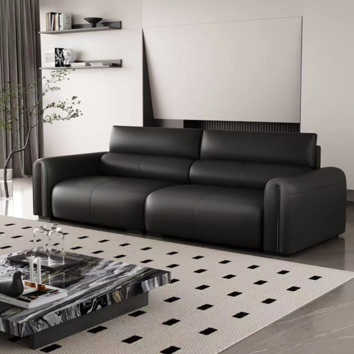 Home Cinema Sofa - # Диван из натуральной кожи для