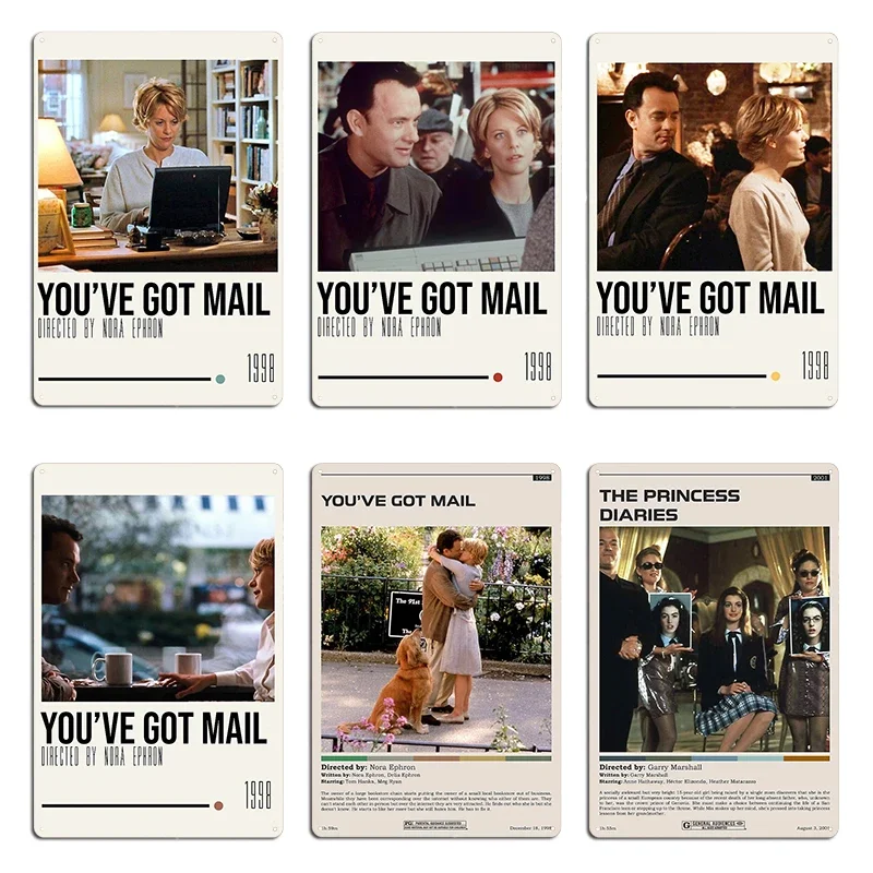 Home Cinema Inspiration - Металлическая табличка «You've Got Mail» в