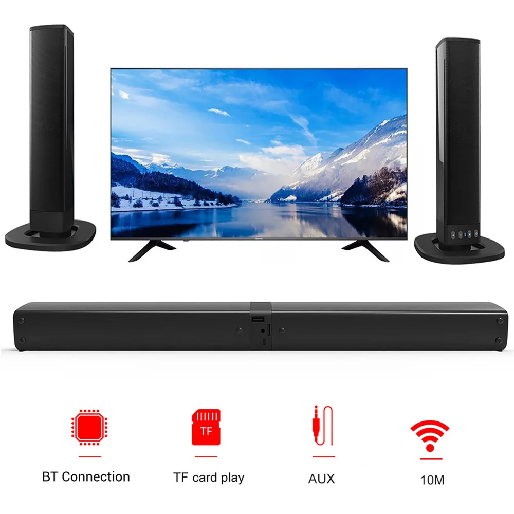 Беспроводная звуковая панель д – обзор и цена Home Cinema Wireless Speakers