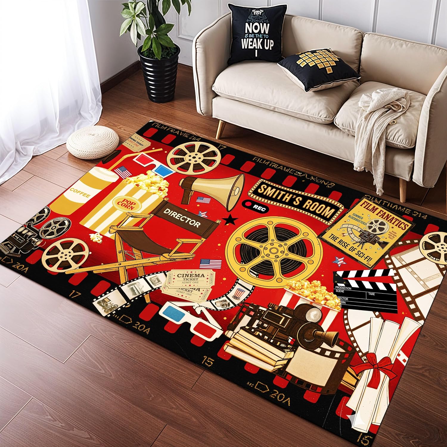 Ковер с индивидуальным дизайно – обзор и цена Home Cinema Flooring