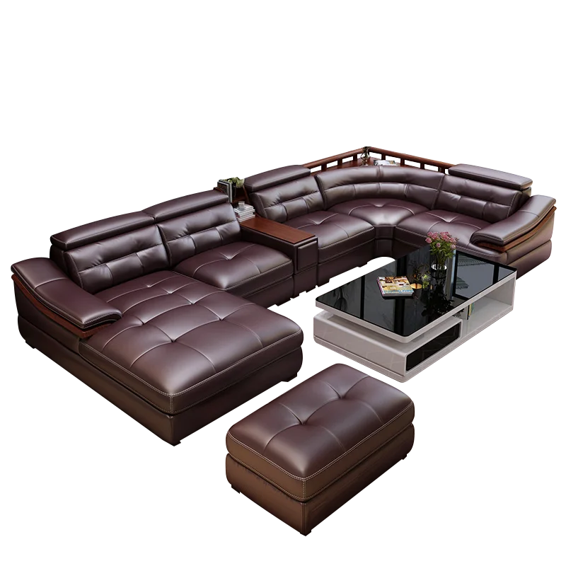 Премиальный кожаный диван U-об – обзор и цена Home Cinema Sofa