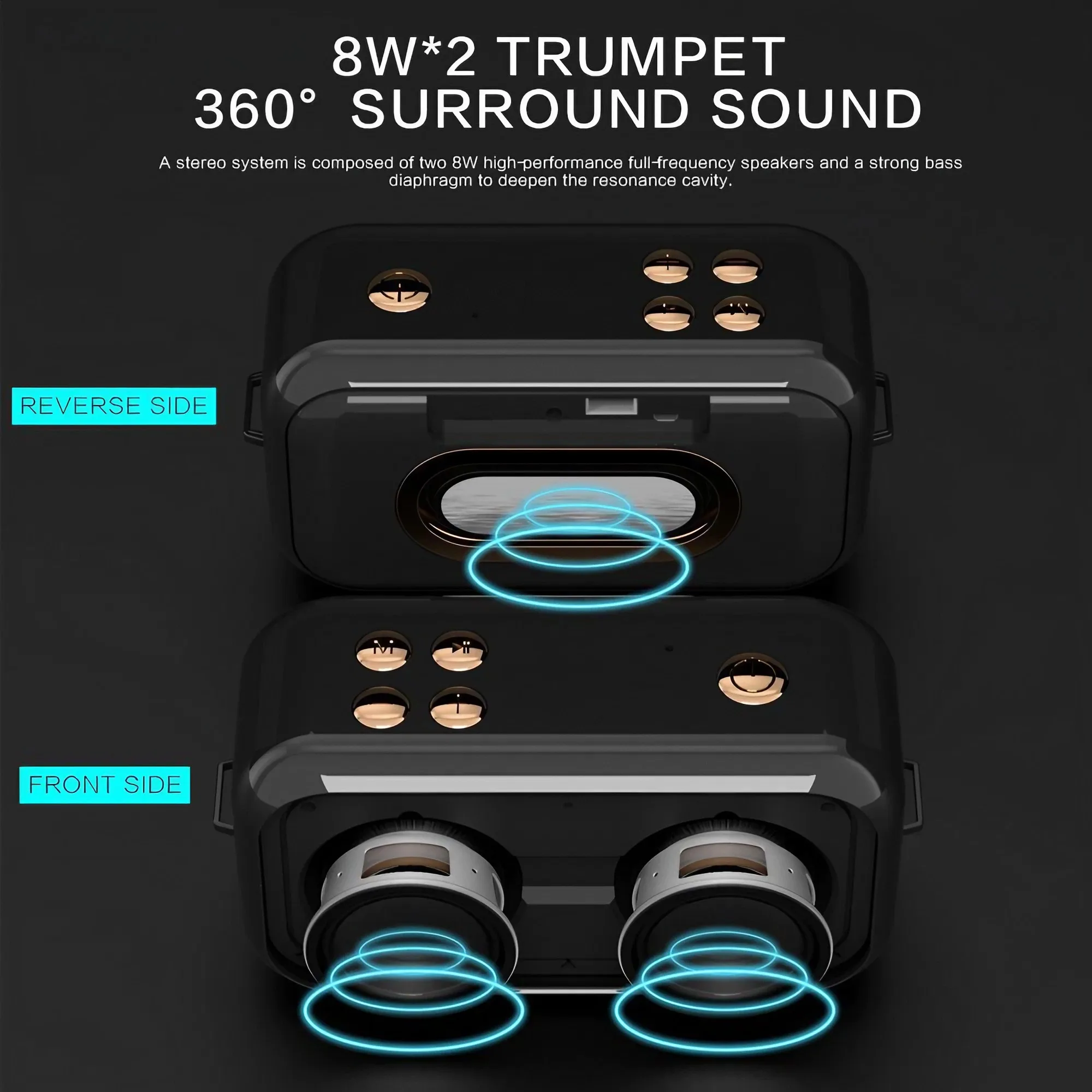 Портативная Bluetooth-колонка  – обзор и цена Soundbar Bluetooth Home