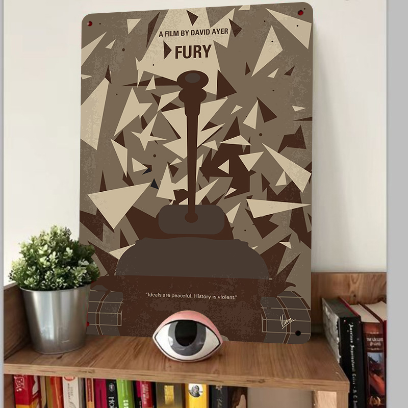 Постер фильма Fury, металличес – обзор и цена Home Cinema Inspiration