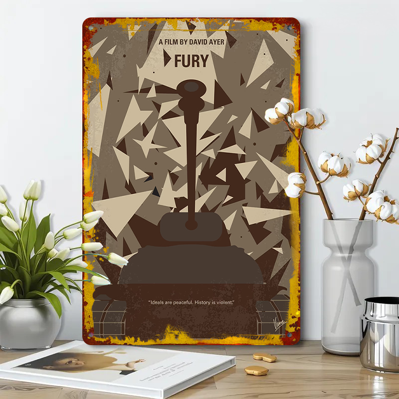Постер фильма Fury, металличес – обзор и цена Home Cinema Inspiration