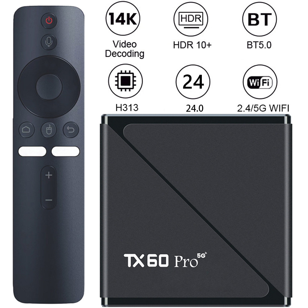 TX60 PRO Smart TV Box 16 ГБ 25 – обзор и цена Home Cinema Media Player