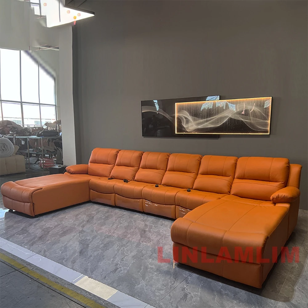 Роскошный негабаритный секцион – обзор и цена Home Cinema Sofa