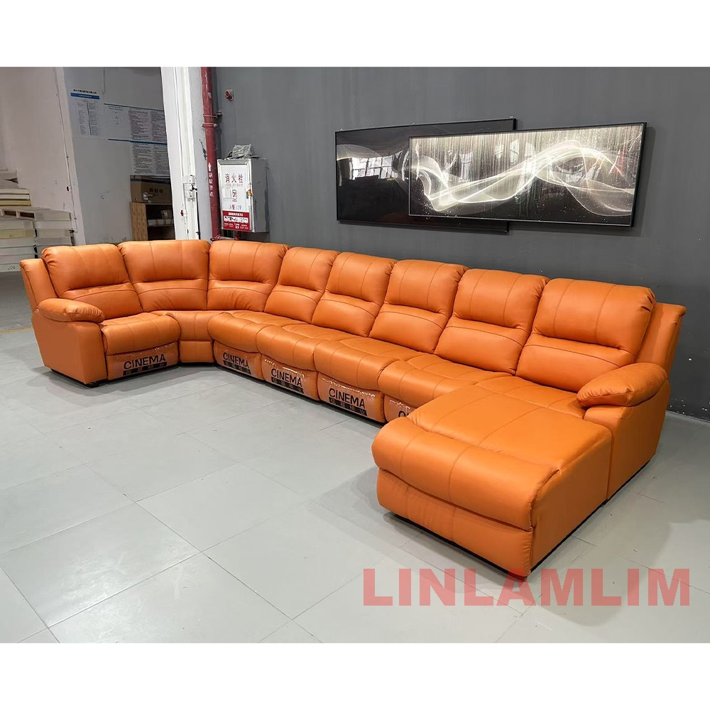 Роскошный негабаритный секцион – обзор и цена Home Cinema Sofa