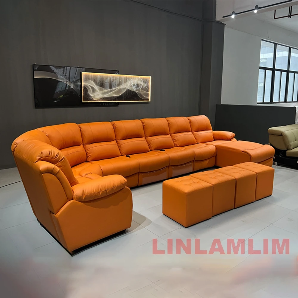 Роскошный негабаритный секцион – обзор и цена Home Cinema Sofa