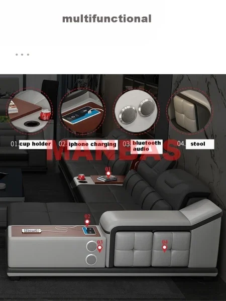 Современный угловой диван-тран – обзор и цена Home Cinema Sofa