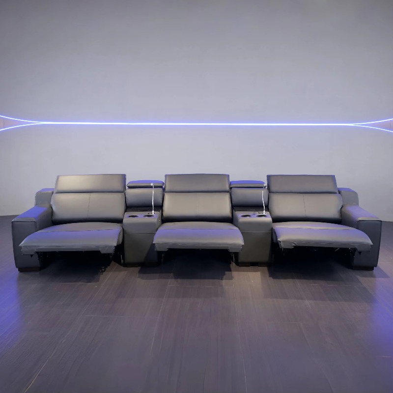 Роскошный семейный диван-рекла – обзор и цена Home Cinema Interiors