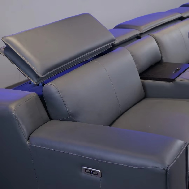 Роскошный семейный диван-рекла – обзор и цена Home Cinema Interiors