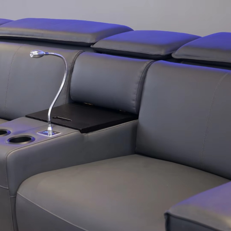 Роскошный семейный диван-рекла – обзор и цена Home Cinema Interiors