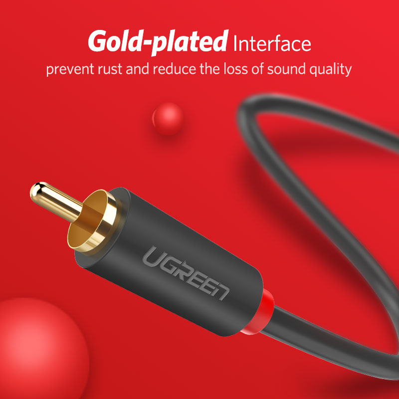 Аудиокабель UGREEN 2RCA к 2 RC – обзор и цена Home Cinema Hall