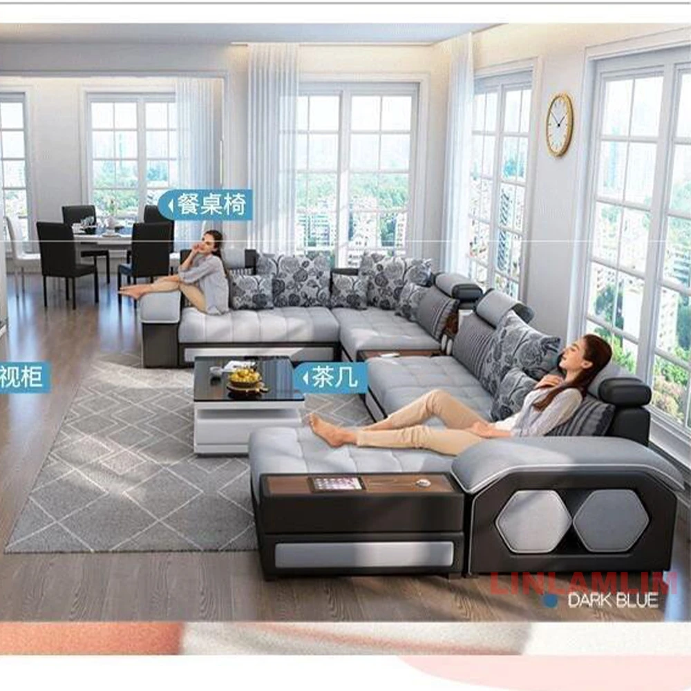 Модульный тканевый диван Linla – обзор и цена Home Cinema Sofa