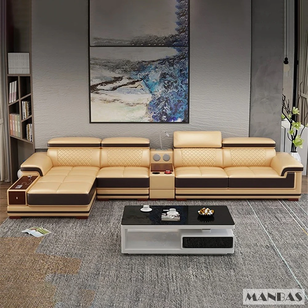 Современный роскошный секционн – обзор и цена Home Cinema Sofa