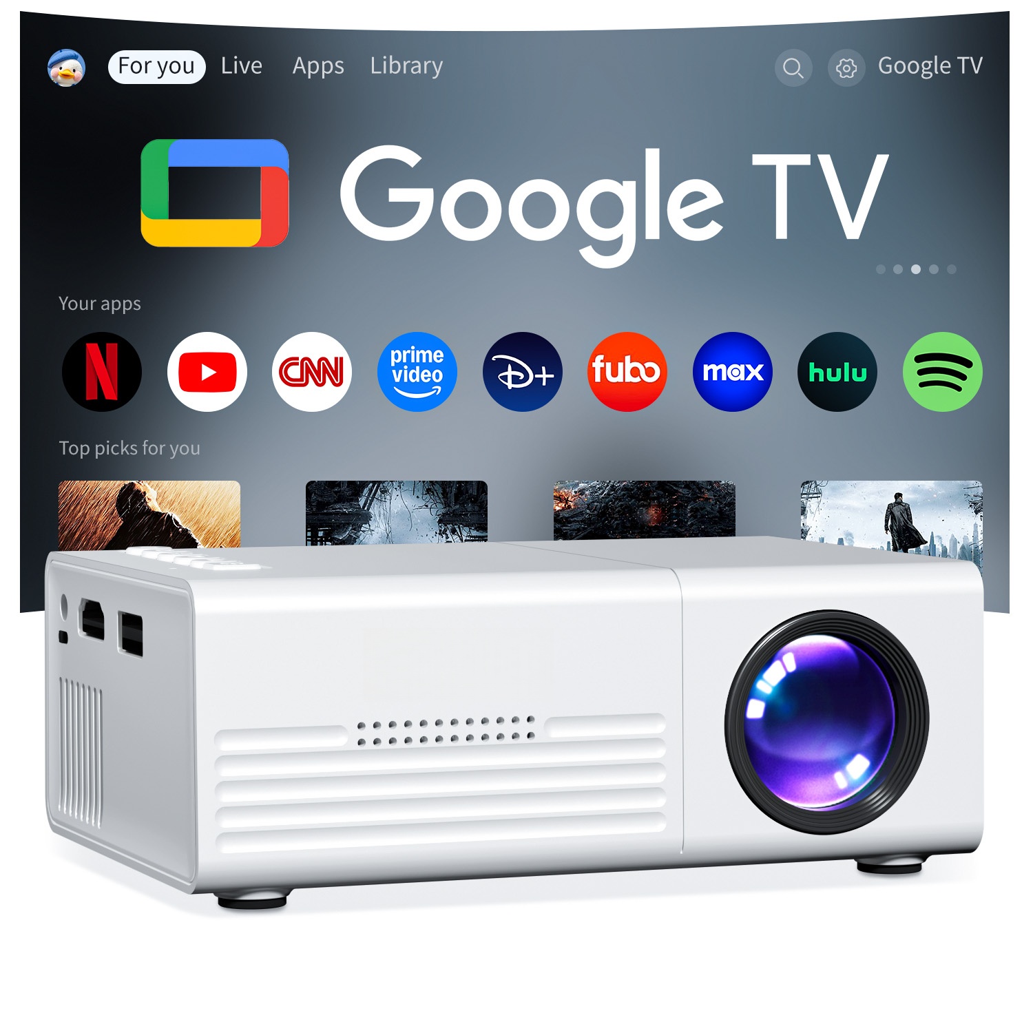 Мини-проектор TFT LCD с Wi-Fi  – обзор и цена Home Cinema Media Player
