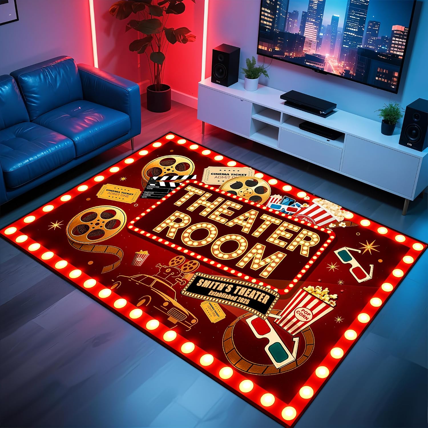 Ковер для домашнего кинотеатра – обзор и цена Home Cinema Flooring