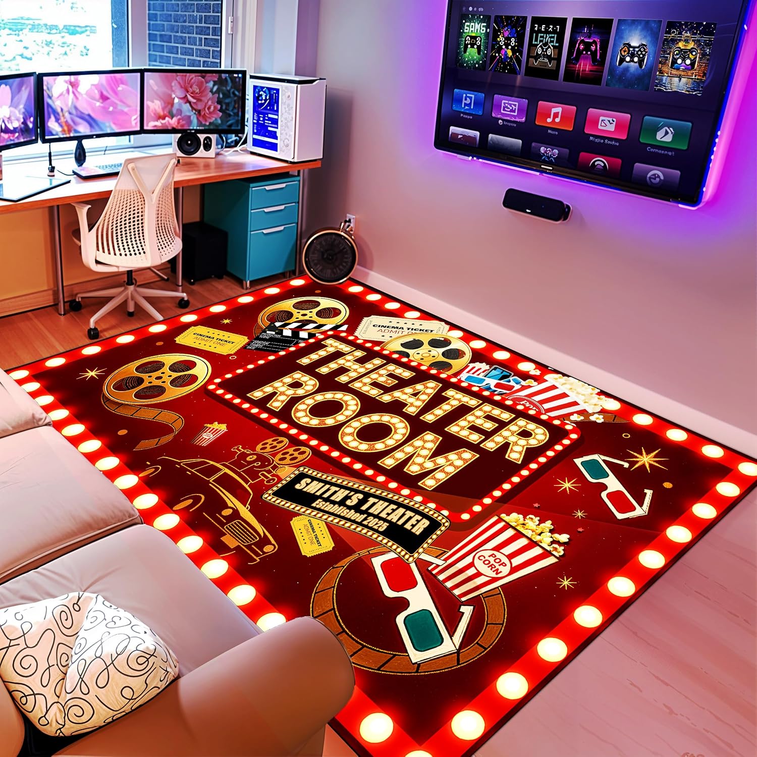 Ковер для домашнего кинотеатра – обзор и цена Home Cinema Flooring