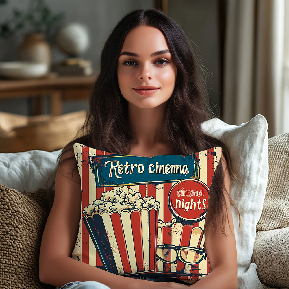 Винтажные наволочки: кофе, пиц – обзор и цена Home Cinema Inspiration