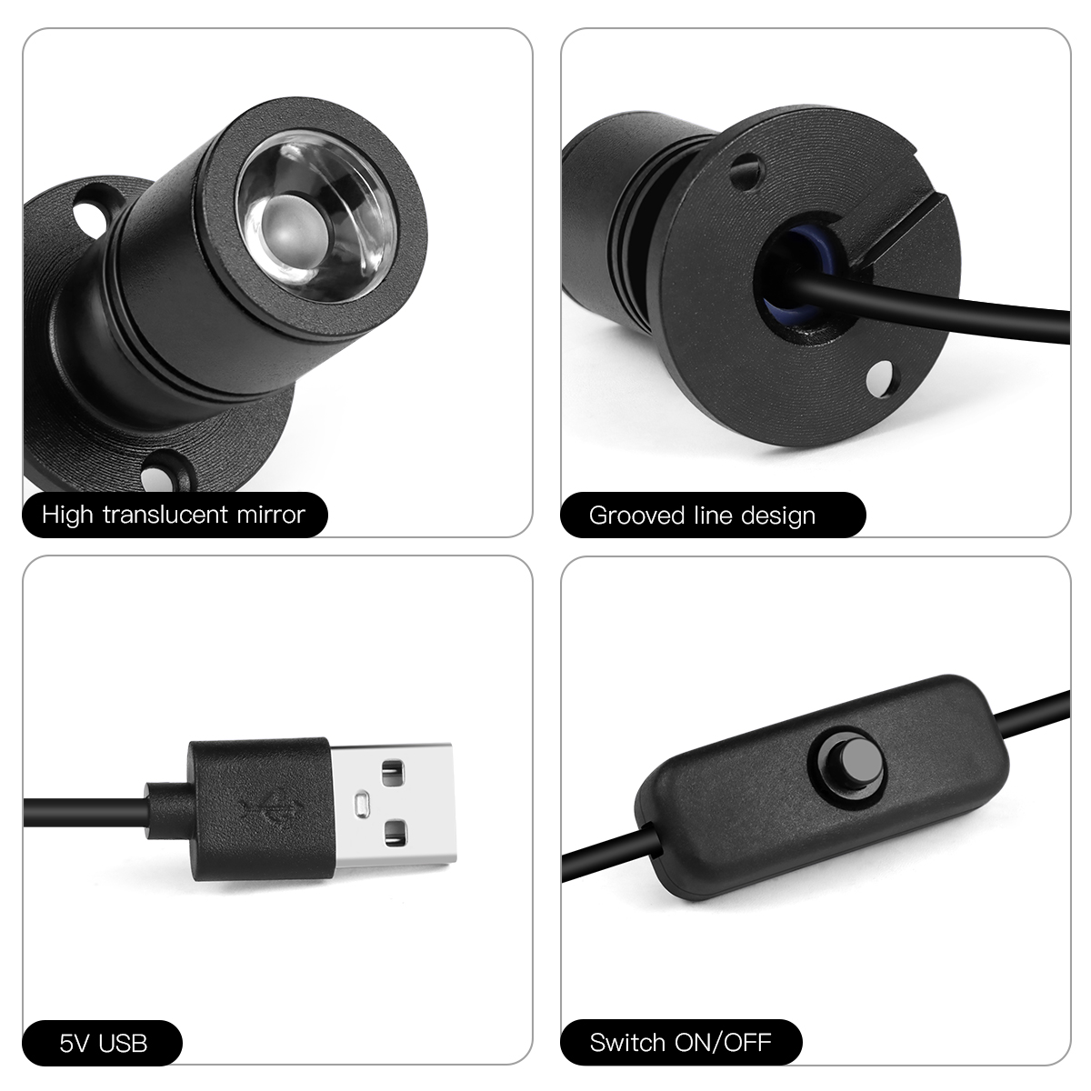 8 цветов, мини-прожектор, 1 Вт – обзор и цена Home Cinema Led