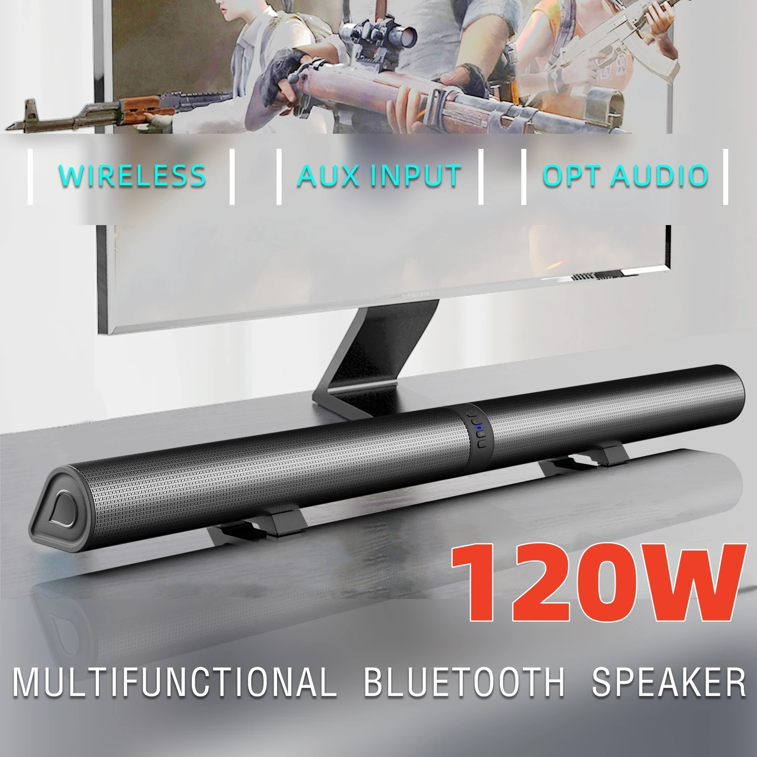 FM-саундбар ТВ Bluetooth-колон – обзор и цена Home Cinema Wireless Speakers